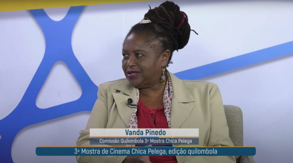 Vanda Pinedo 3ª Mostra de Cinema Chica Pelega - edição quilombola no programa Rede de Inclusão da TV da assembleia Legislativa do estado de santa catarina 24-05-23