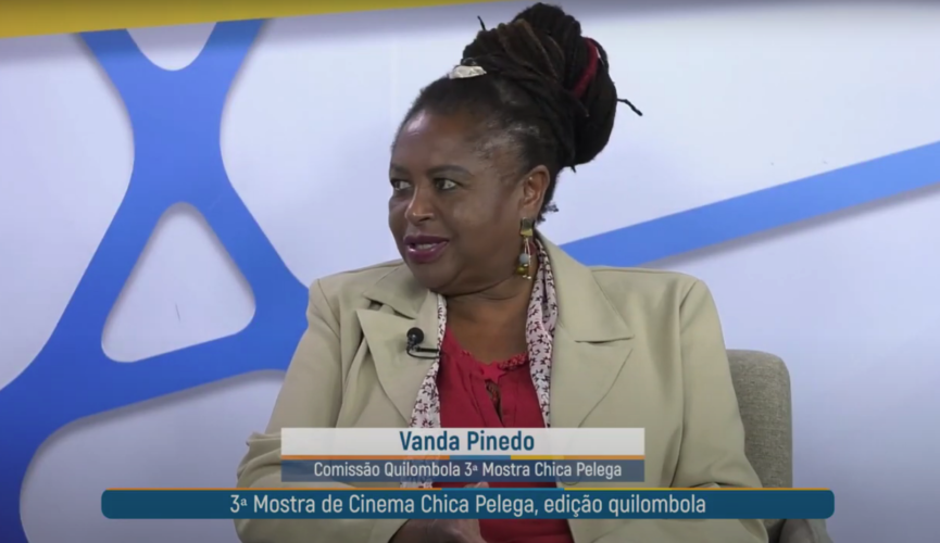 Vanda Pinedo 3ª Mostra de Cinema Chica Pelega - edição quilombola no programa Rede de Inclusão da TV da assembleia Legislativa do estado de santa catarina 24-05-23