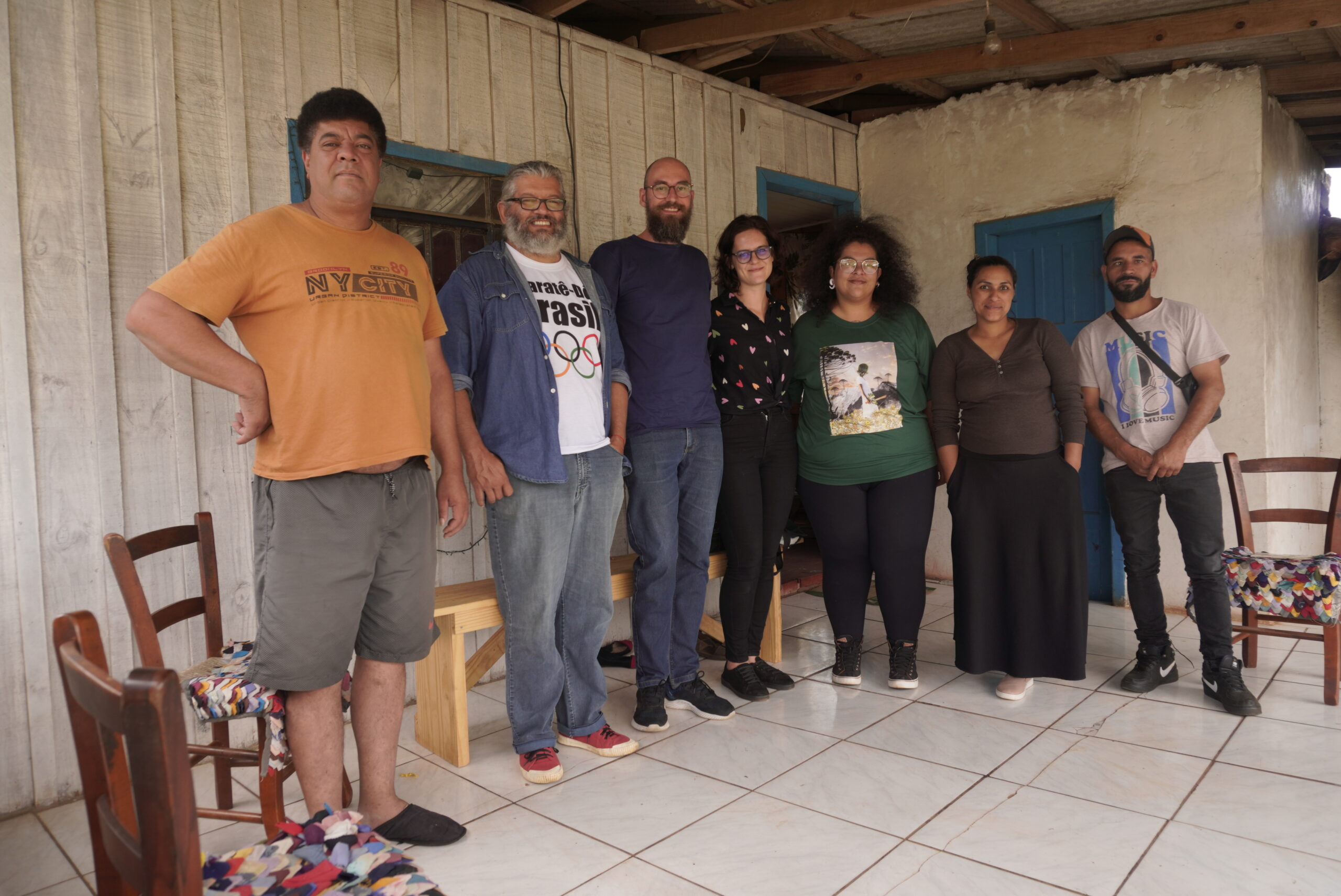 visita a comunidade remanescente do quilombo campo dos poli santa catarina mostra de cinema chica pelega edição quilombola