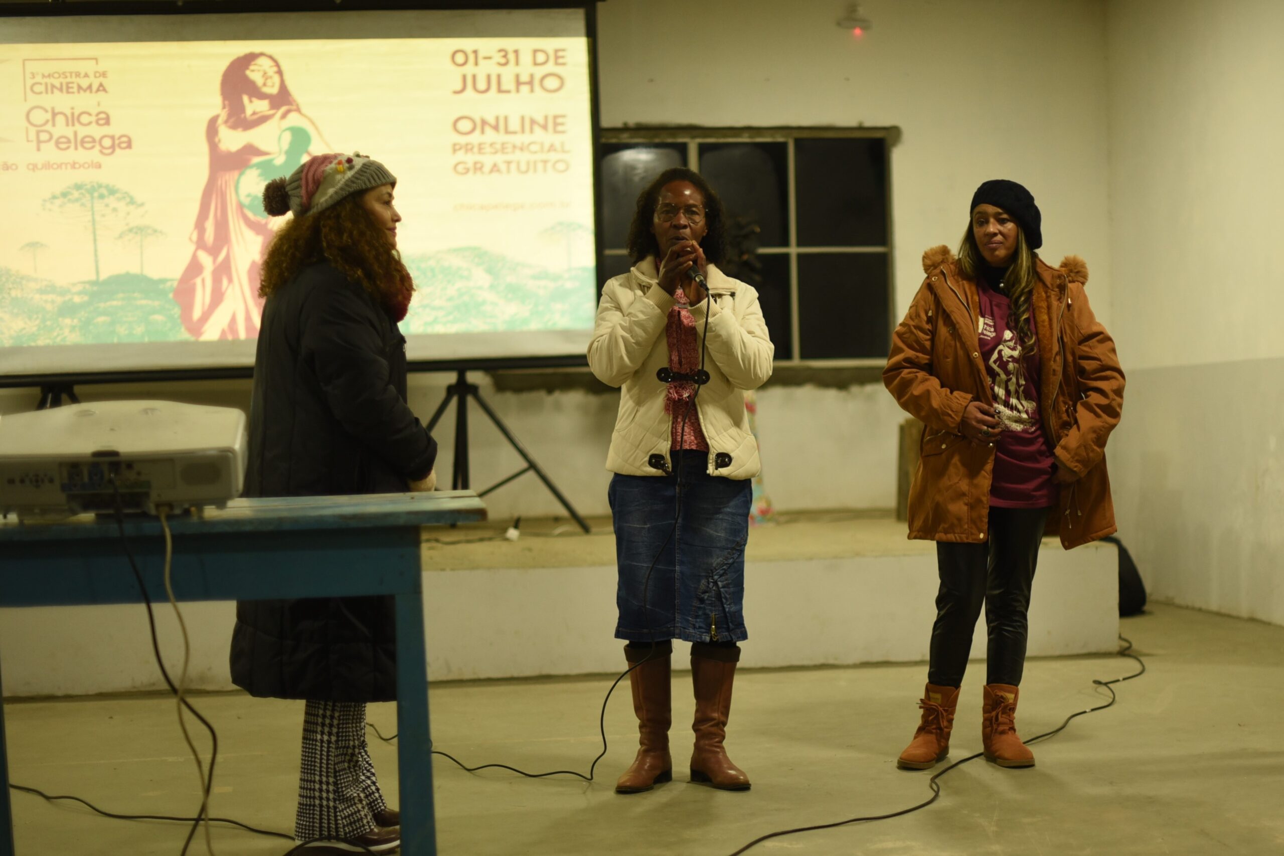 3ª mostra de cinema chica pelega edição quilombola campos novos invernada dos negros janela verde fotografia