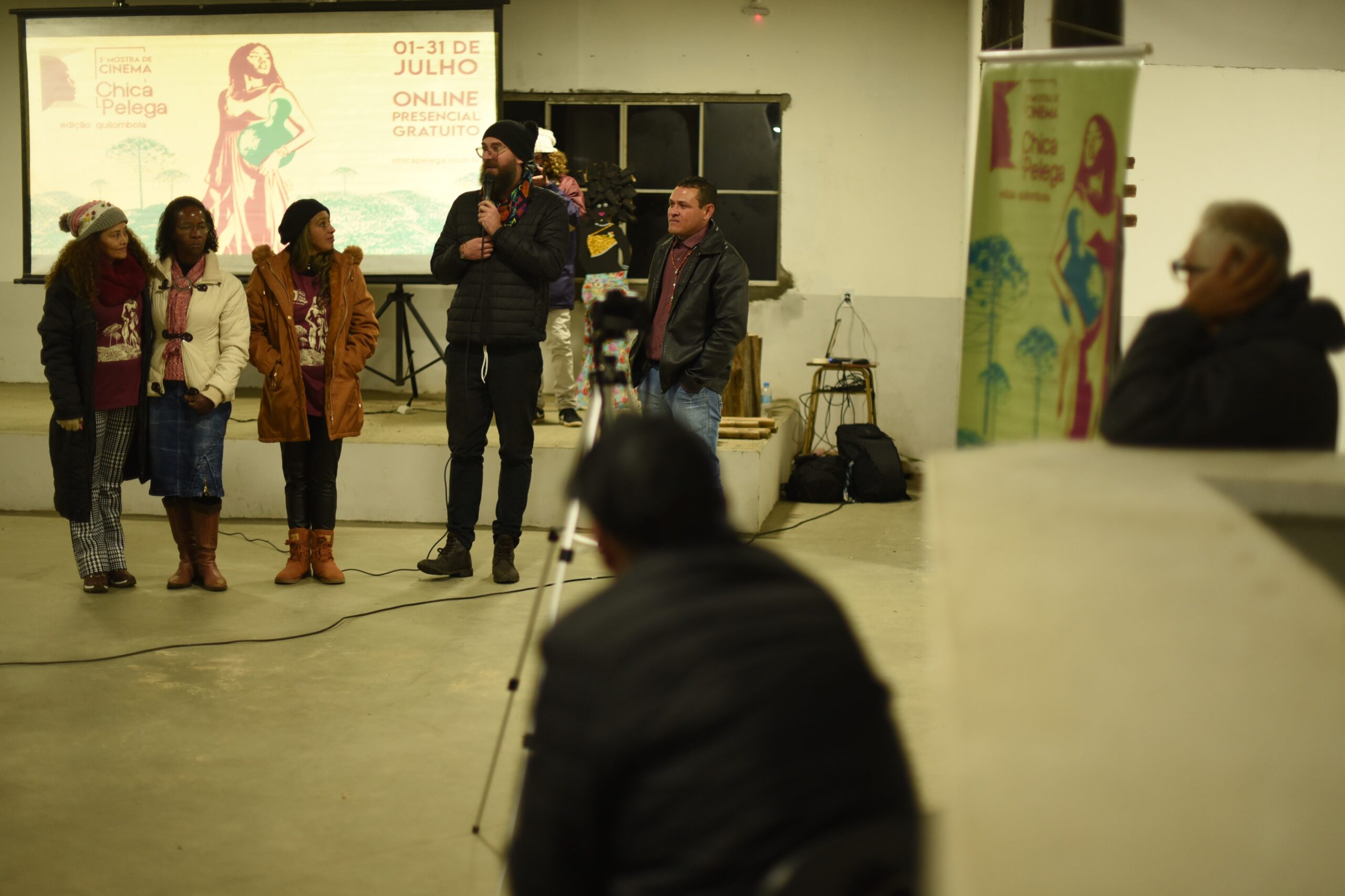 3ª mostra de cinema chica pelega edição quilombola campos novos invernada dos negros janela verde fotografia