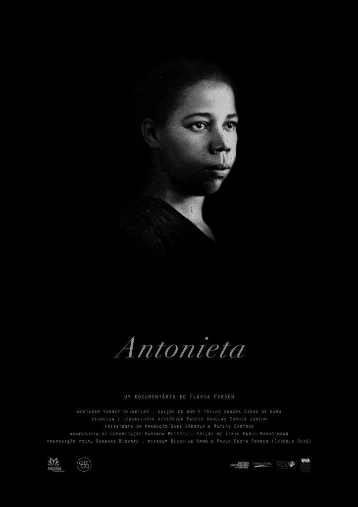 Antonieta 2022 cartaz 3ª mostra de cinema chica pelega ed quilombola 2023