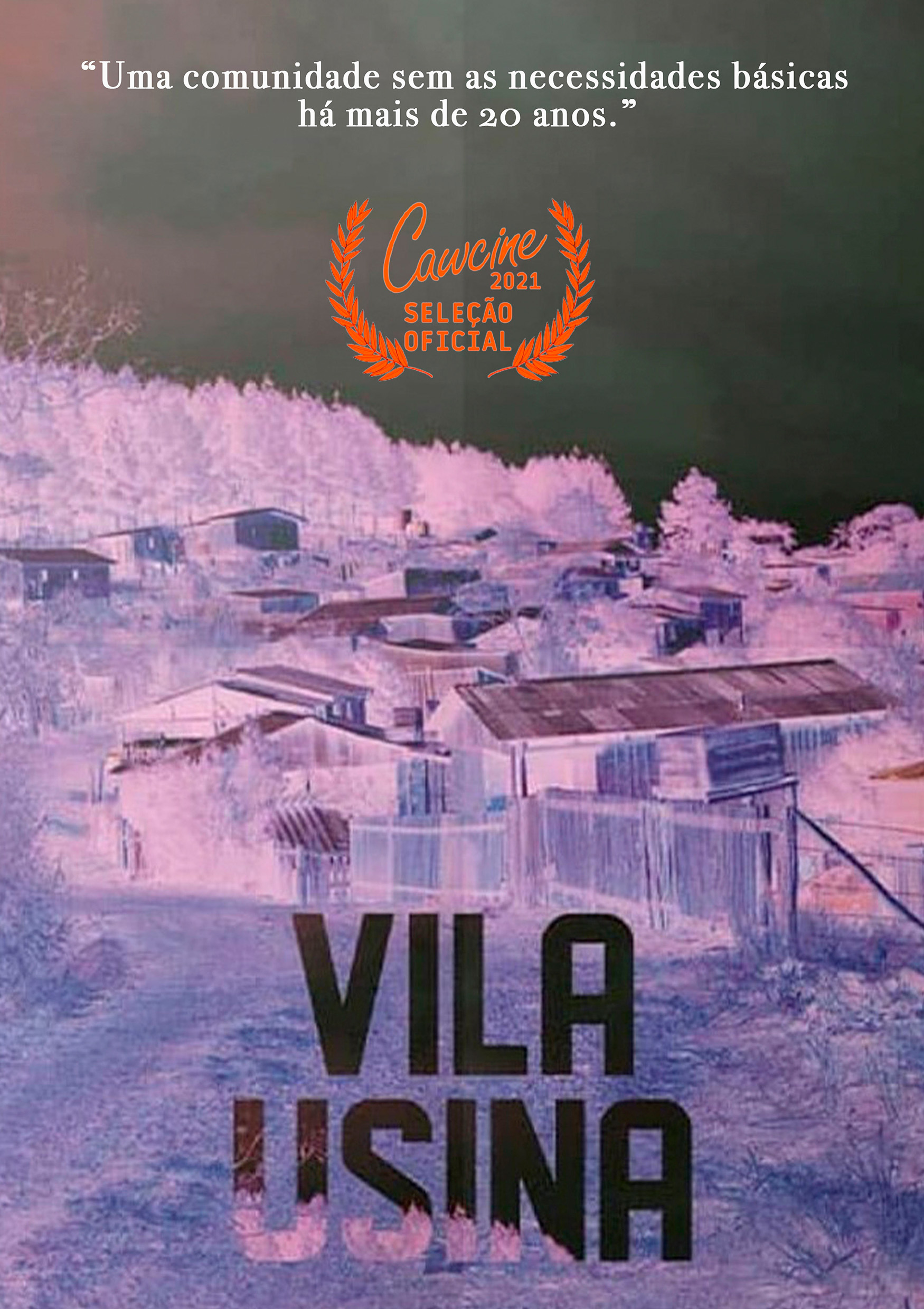 vila usina 2021 cartaz 3ª mostra de cinema chica pelega ed quilombola 2023