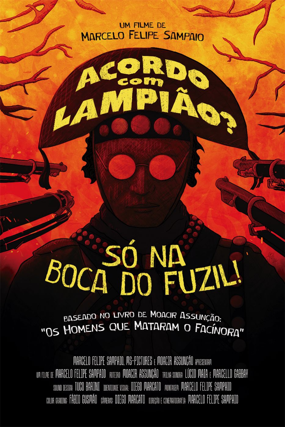 Pôster do filme Acordo com Lampião? Só na boca do fuzil! — Mostra de Cinema Chica Pelega