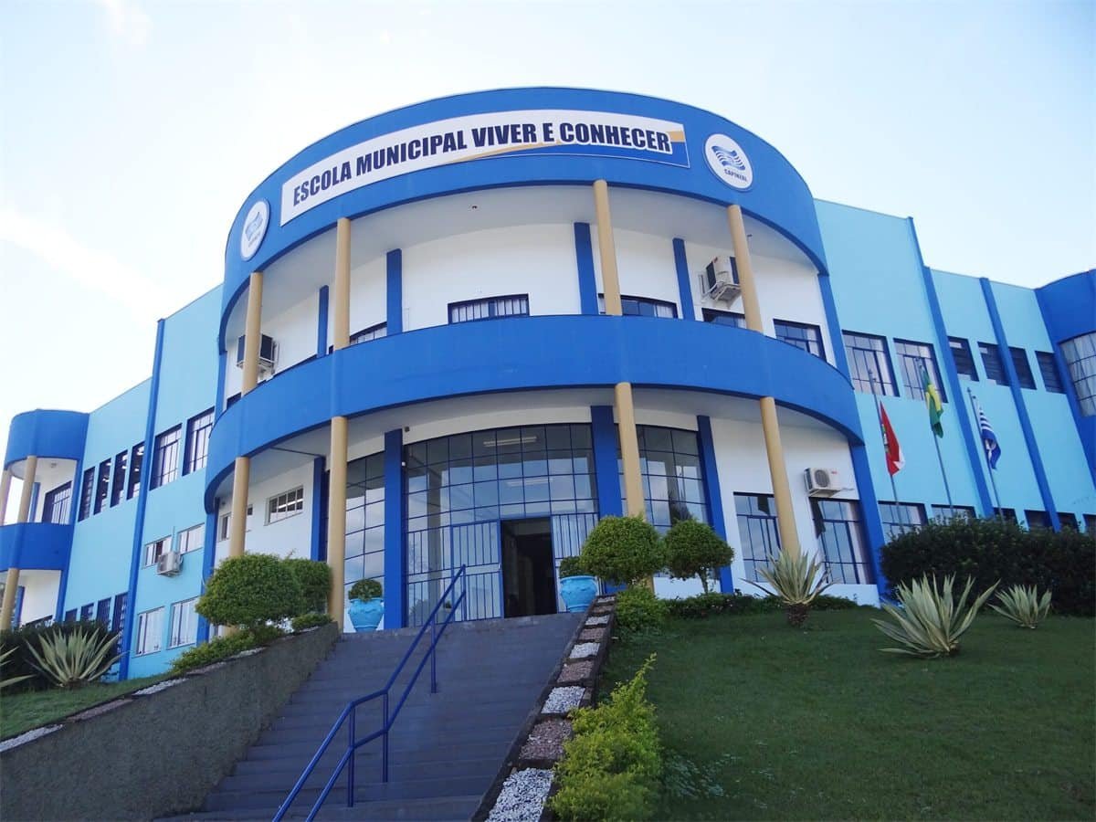 Escola Municipal Viver e Conhecer, em Capinzal