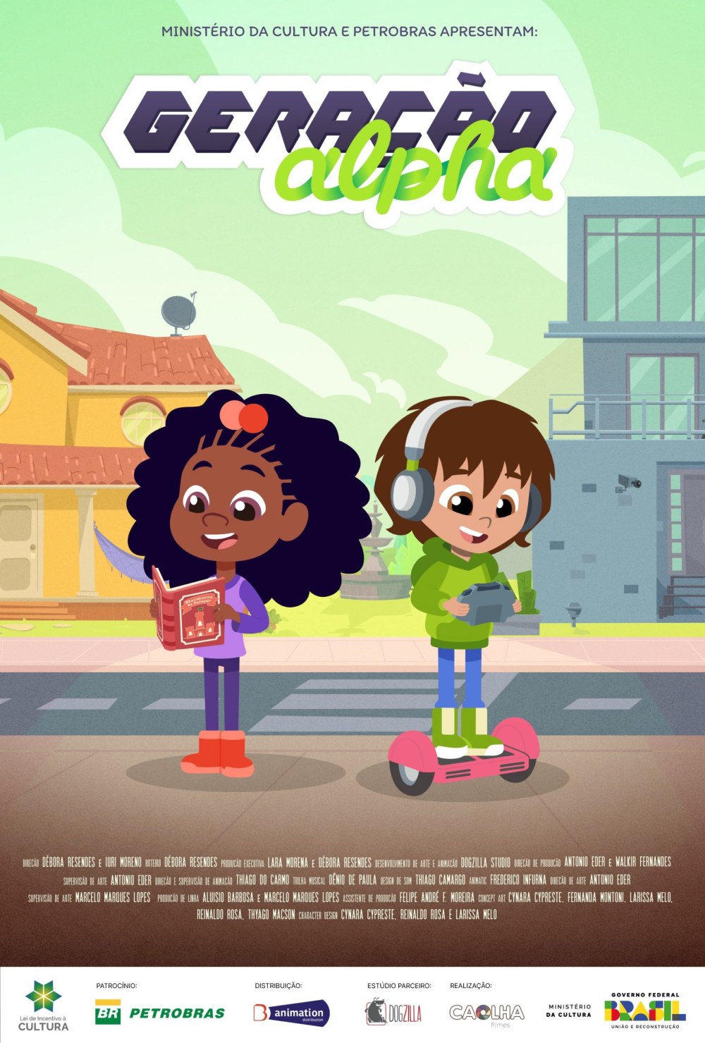 Cartaz do curta Geração Alpha