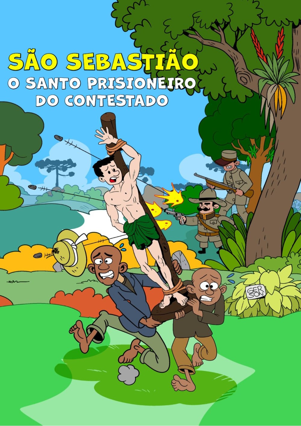 Cartaz do curta São Sebastião